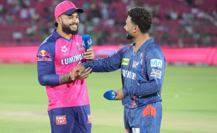 Bizarre - Rishabh Pant's Act Forces Toss To Take Place Twice During RR vs LSG IPL 2025, Riyan Parag Can't Stop Smiling | Cricket News