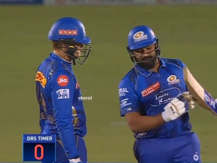 'Rohit Sharma Took DRS After Time Was Over': Internet Raises Big Question During RR vs MI Match. Watch | Cricket News - Latest Cricket News, Cricket Info, Sports News Updates - NDTVSports.com | My Update India