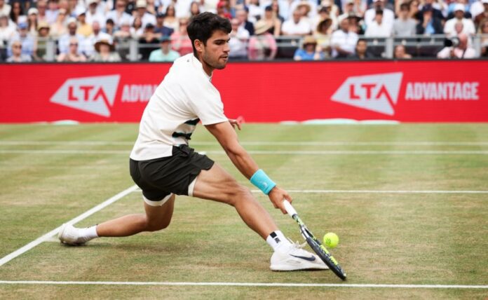 Carlos Alcaraz Crowned King Of Queen's For Second Time | Cricket News